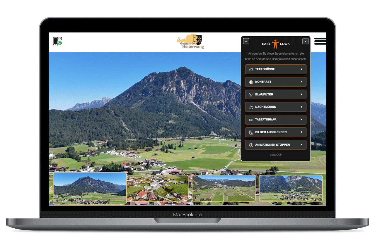Barrierefreie Contao Homepages für Firmen-Kunden
