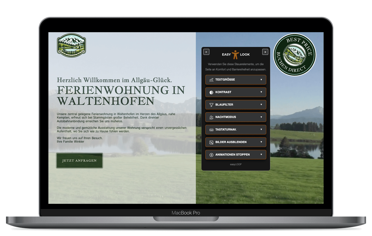 Barrierefreie Contao Homepages der öffentlichen Hand
